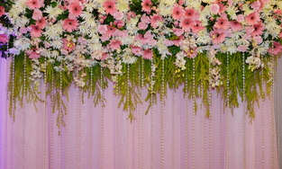 umaa flower decoration, Atharga